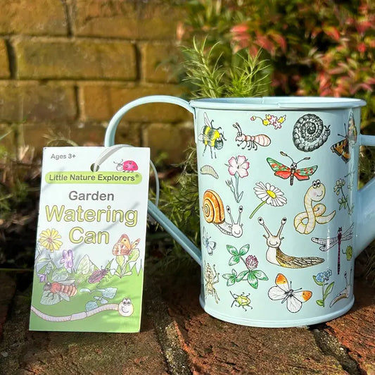 Little Nature Explorers Children's Metal Watering Can