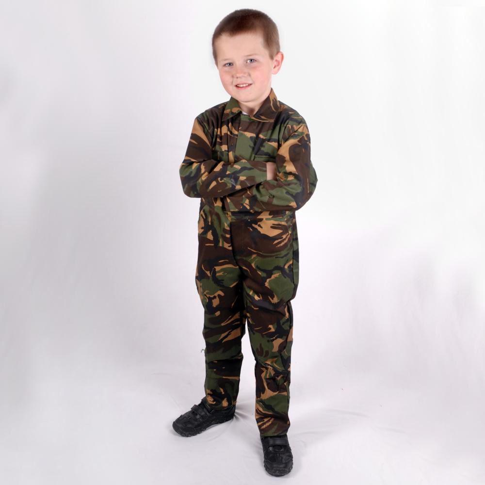 Kids Coveralls / Boiler Suit (Camouflage)