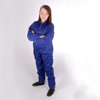 Kids Coveralls / Boiler Suit (in Royal Blue)