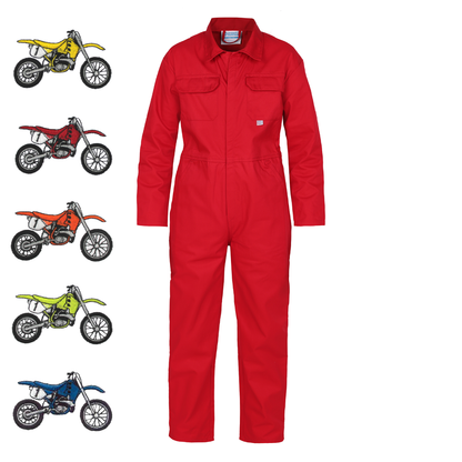 Kids Motocross Bike "Themed" Embroidered Coveralls