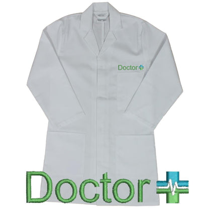 Kids "Themed" Embroidered Lab Coat
