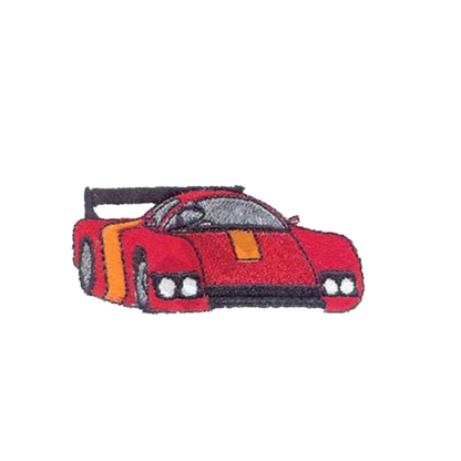 Kids Racing Car "Themed" Embroidered Coveralls