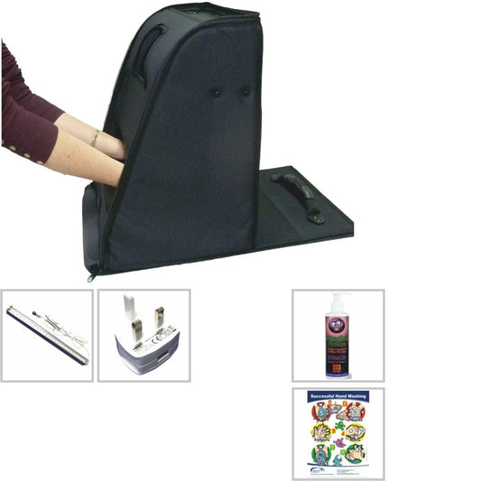 UV Lamp & Glow Kit for Hand Hygiene/Washing Training