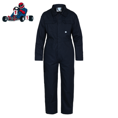 Kids Go-Karting "Themed" Embroidered Coveralls