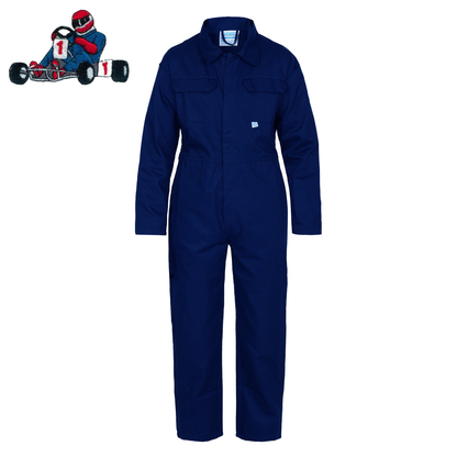 Kids Go-Karting "Themed" Embroidered Coveralls